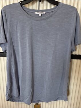 Green Envelope Men’s Slate Blue Short-Sleeve Crew Neck Tee